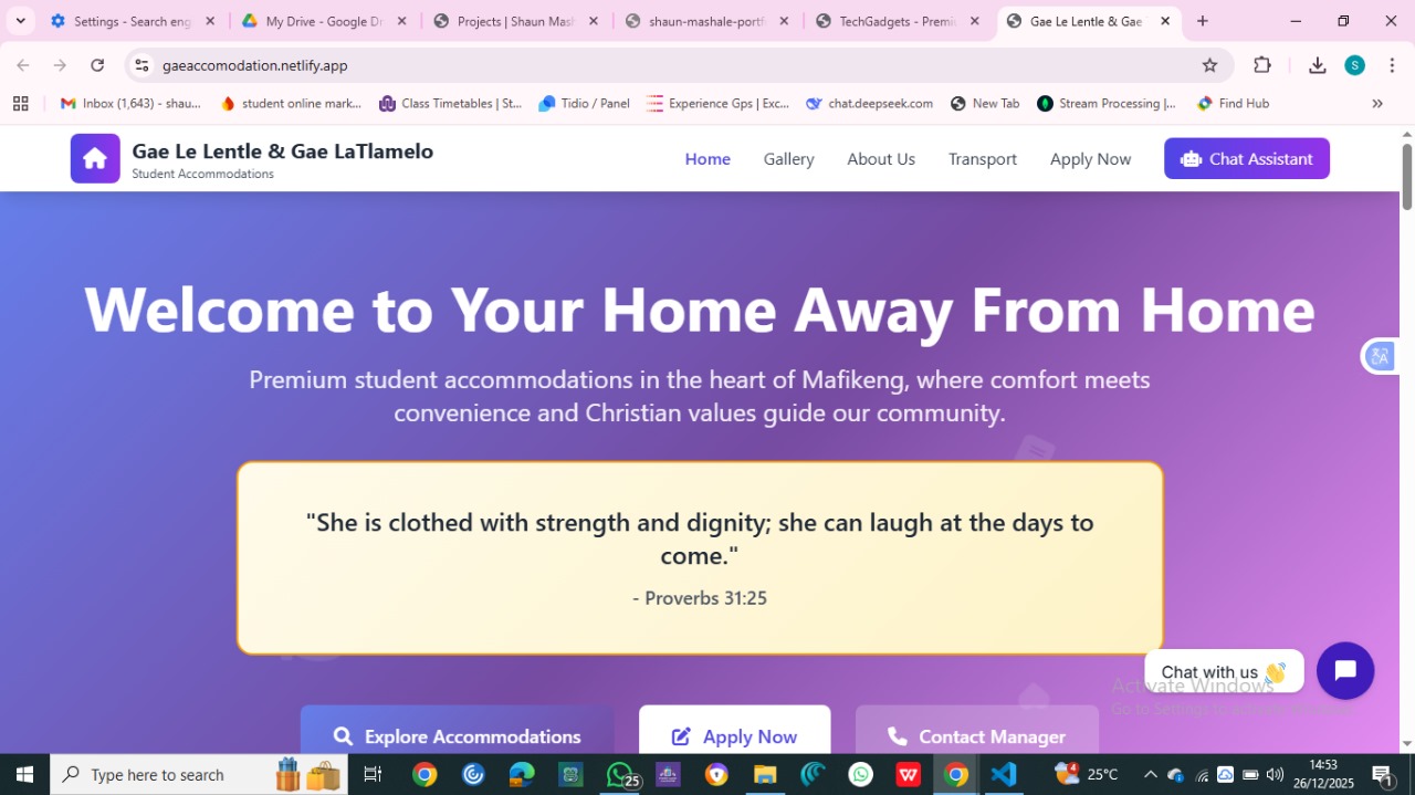 Gae Accommodation