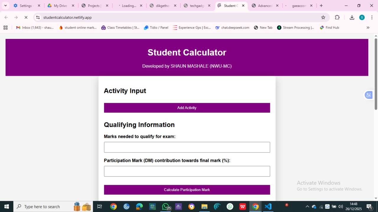 Student Calculator